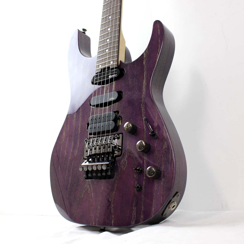 Fernandes FR DLX JPC 2015 STP Electric Guitar Made IN Japan SEE Through