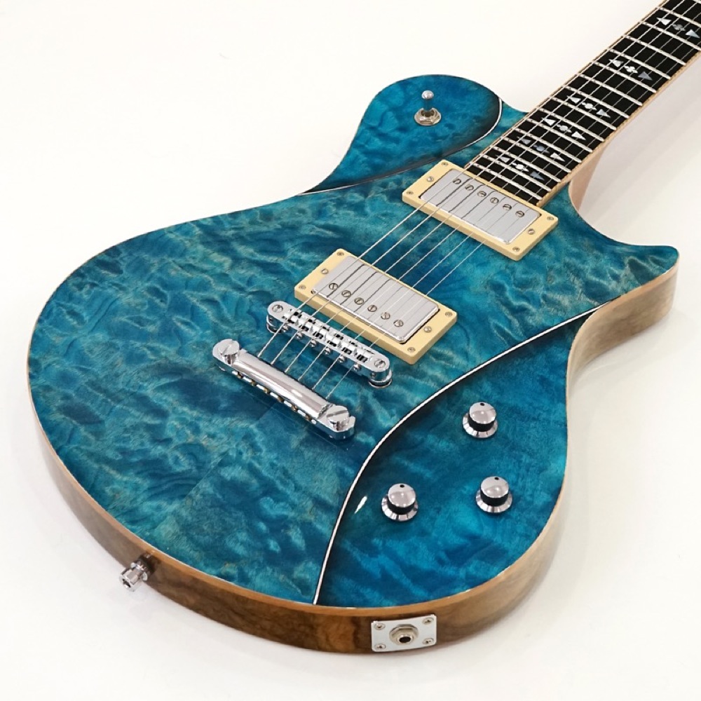 Framus Custom Shop series Panthera II Turquoise Blue THP CHROME