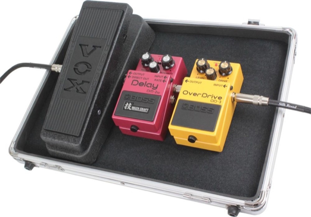 Guitar Effect Pedal Board Case Storage Rack 14" x 10" Lightweight Solid