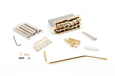 Fender American Vintage Series Stratocaster Tremolo Assemblies Left-Hand Gold ギター用ブリッジ
