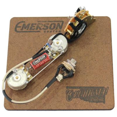 Emerson Custom T3-250K 3-WAY TELECASTER PREWIRED KIT 250K 配線済サーキット