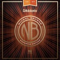 D'Addario NB1047 Nickel Bronze Wound Extra Light アコースティックギター弦