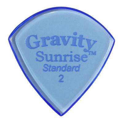 GRAVITY GUITAR PICKS sunrise -standard- GSUS2P 2.0mm Blue ピック