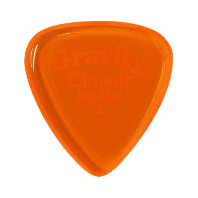 GRAVITY GUITAR PICKS Classic -Big Mini- GCLB3P 3.0mm Orange ギターピック