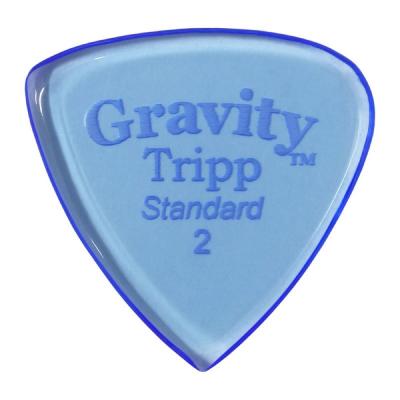 GRAVITY GUITAR PICKS Tripp -Standard- GTRS2P 2.0mm Blue ギターピック