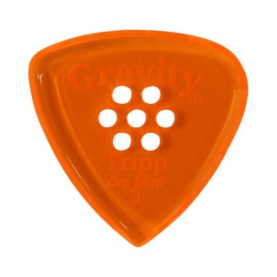 GRAVITY GUITAR PICKS Tripp -Big Mini Multi-Hole- GTRB3PM 3.0mm Orange ギターピック