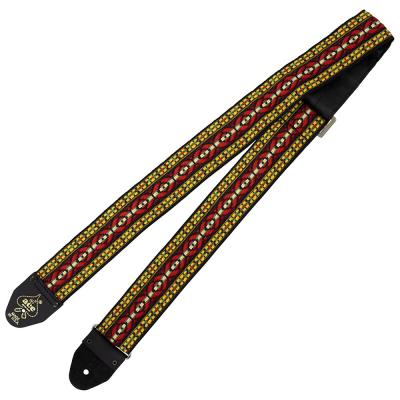 D’Andrea Ace Guitar Straps ACE-4 Bohemian Red ギターストラップ