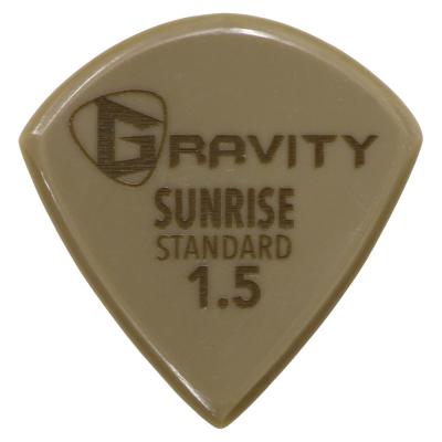 GRAVITY GUITAR PICKS Gold Sunrise -Standard- GGSUS15 1.5mm ピック