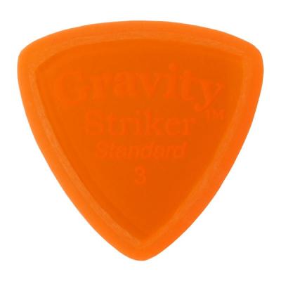 GRAVITY GUITAR PICKS Striker -Standard Master Finish- GSRS3M 3.0mm Orange ギターピック