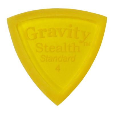 GRAVITY GUITAR PICKS Stealth -Standard Master Finish- GSSS4M 4.0mm Yellow ギターピック