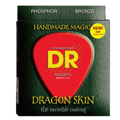 DR DRAGON SKIN DSA-2/11 MEDIUM LITE 2PACK アコースティックギター弦 2セット入り