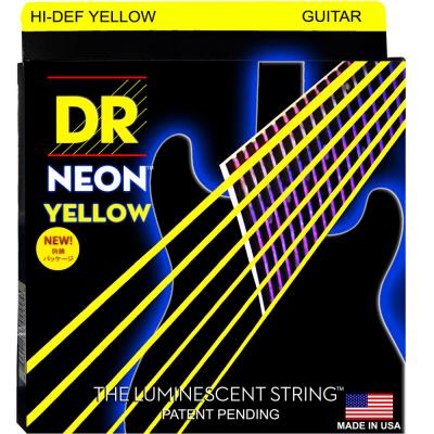 DR NEON Hi-Def YELLOW NYE-9 LITE エレキギター弦