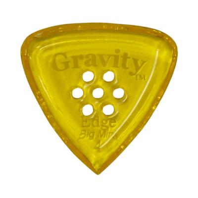 GRAVITY GUITAR PICKS Edge -Big Mini Multi-Hole- GEEB4PM 4.0mm Yellow ピック