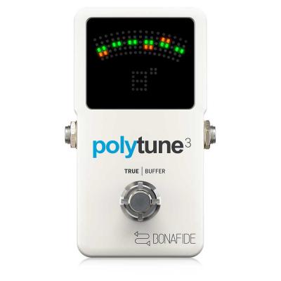 tc electronic PolyTune 3 バッファー内蔵 ポリフォニックチューナー 正面