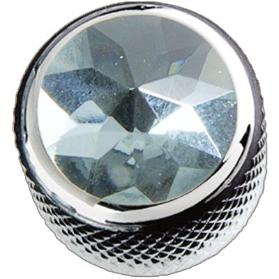 Q-parts DOME Crystal Diamond in Chrome KCD-0083 コントロールノブ
