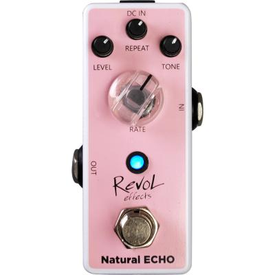 RevoL effects EEC-01 Natural ECHO エコー ギターエフェクター 正面
