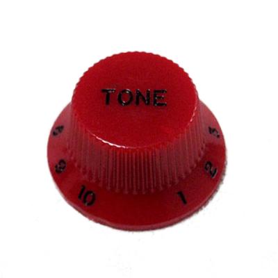 Montreux Strat Tone Knob Metric Red No.8798 ギターパーツ
