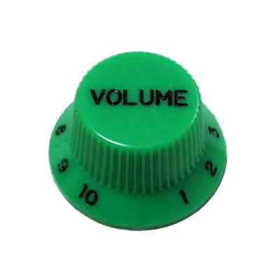 Montreux Strat Volume Knob Inch Green No.8793 ギターパーツ