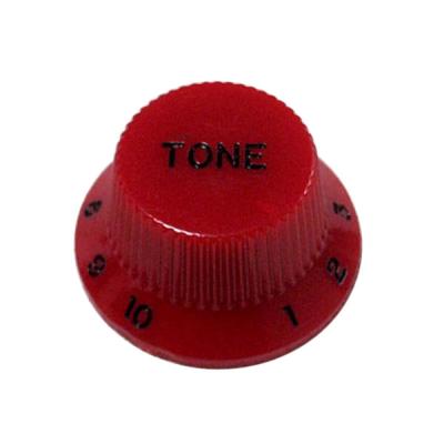Montreux Strat Tone Knob Inch Red No.8804 ギターパーツ