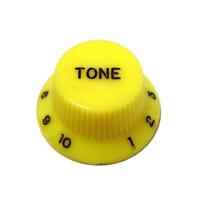 Montreux Strat Tone Knob Inch Yellow No.8807 ギターパーツ