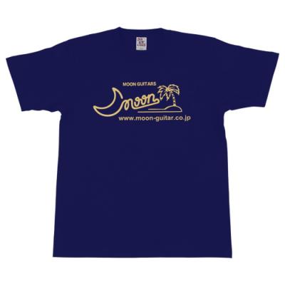 Moon T-shirt Navy Blue Sサイズ Tシャツ