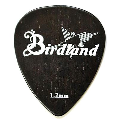 Birdland Ebony Flat Pick 1.2mm ギターピック