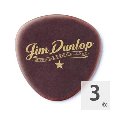 JIM DUNLOP 494P101 Americana Round Triangle 1.5mm ギターピック×3枚入り