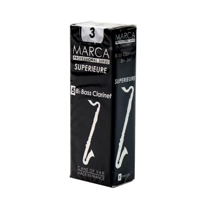 MARCA SUPERIEURE バスクラリネット リード [3] 5枚入り