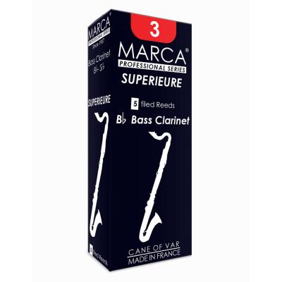 MARCA SUPERIEURE バスクラリネット リード [4] 5枚入り