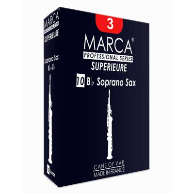 MARCA SUPERIEURE ソプラノサックス リード [3.1/2] 10枚入り