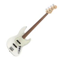 Fender Player Jazz Bass Fretless PF Polar White フェンダー プレイヤー ジャズベース フレットレス ポーラホワイト　フェンダープレイヤーシリーズベース