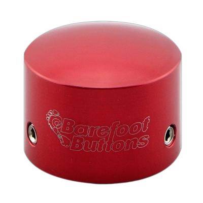 Barefoot Buttons V1 Tallboy Red エフェクターフットスイッチボタン