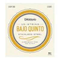 D’Addario EJS85 Bajo Quinto Stainless Steel set strings バホキント弦 10弦セット