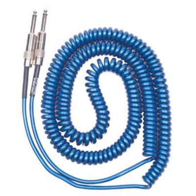 Lava Cable Retro Coil S-L 6.0m（実用長 3.0m）Metalic Blue LCRCRMB ギターケーブル