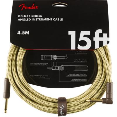 Fender Deluxe Series Instrument Cables SL 15’ Tweed ギターケーブル