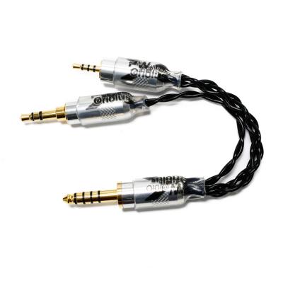 PW AUDIO 2.5mm+3.5mmGND to 4.4mm ofc cable for oriolus ヘッドホンアンプ用接続ケーブル