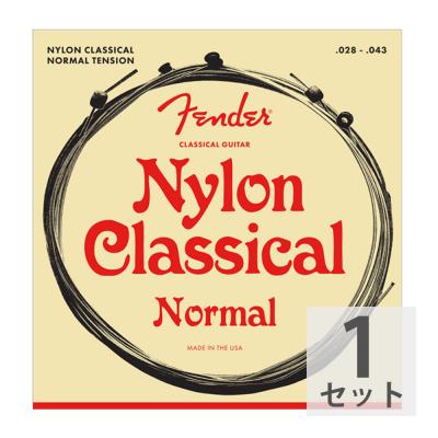 Fender Nylon Acoustic Strings 130 Clear/Silver Ball End Gauges 028-043 クラシックギター弦