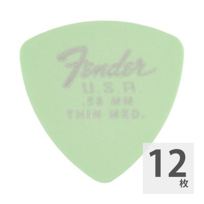 Fender 346 Dura-Tone 0.58mm SFG ギターピック 12枚入り