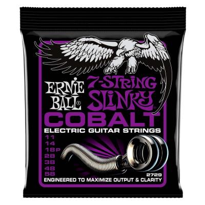 ERNIE BALL 2729 Power Slinky Cobalt 11-58 Gauge 7弦エレキギター弦
