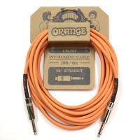 ORANGE CRUSH Instrument Cable 20ft 6m 1/4" Straight CA036 ギターケーブル