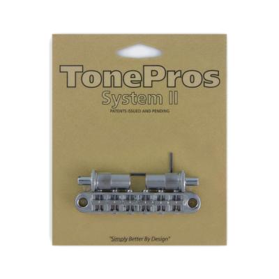 TonePros T3BT-C Metric Tuneomatic Bridge クローム ギター用ブリッジ