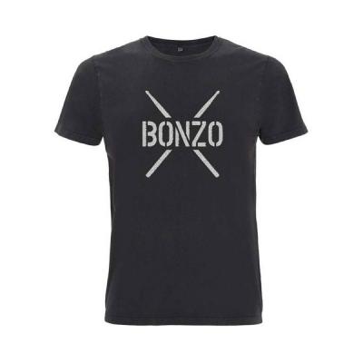 Promuco Percussion POSJBTS3S Sサイズ Tシャツ John Bonham T-Shirt BONZO STENCIL Black