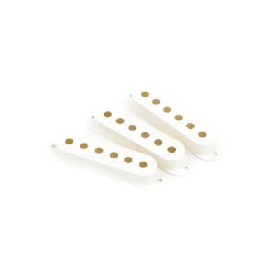 Fender Pickup Covers Stratocaster Parchment ピックアップカバー 3個入り