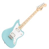 Squier Mini Jazzmaster HH Maple Fingerboard Daphne Blue エレキギター