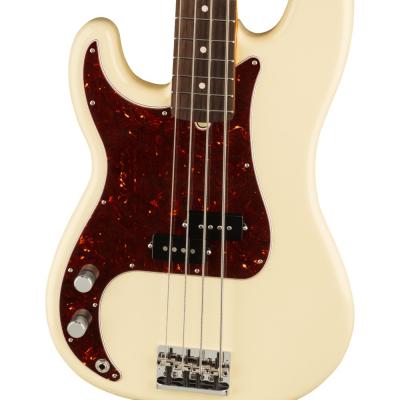 Fender American Professional II Precision Bass LH RW OWT エレキベース ボディトップアップ画像
