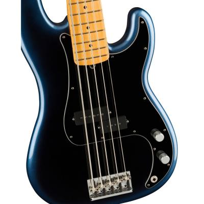 Fender American Professional II Precision Bass V MN Dark Night エレキベース ボディトップ画像