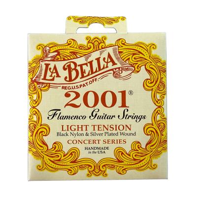 La Bella 2001 Flamenco LT ライトテンション セット フラメンコギター弦 