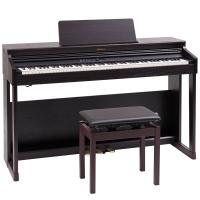 Roland RP701-DR Digital Piano ダークローズウッド調仕上げ デジタルピアノ 高低自在椅子付き 【組立設置無料サービス中】