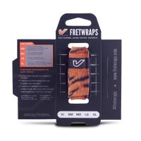 Gruv Gear FW-1PK-TIG-XL FretWraps Wild Tiger Prints 1-Pack エクストララージ 8弦〜12弦エレキギター用 フレットラップ