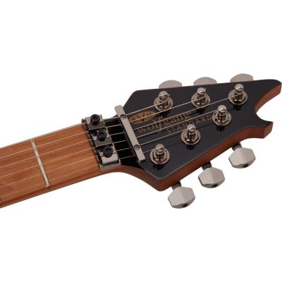 EVH Wolfgang Standard Exotic Bocote Baked Maple Fingerboard Natural エレキギター ヘッドの画像